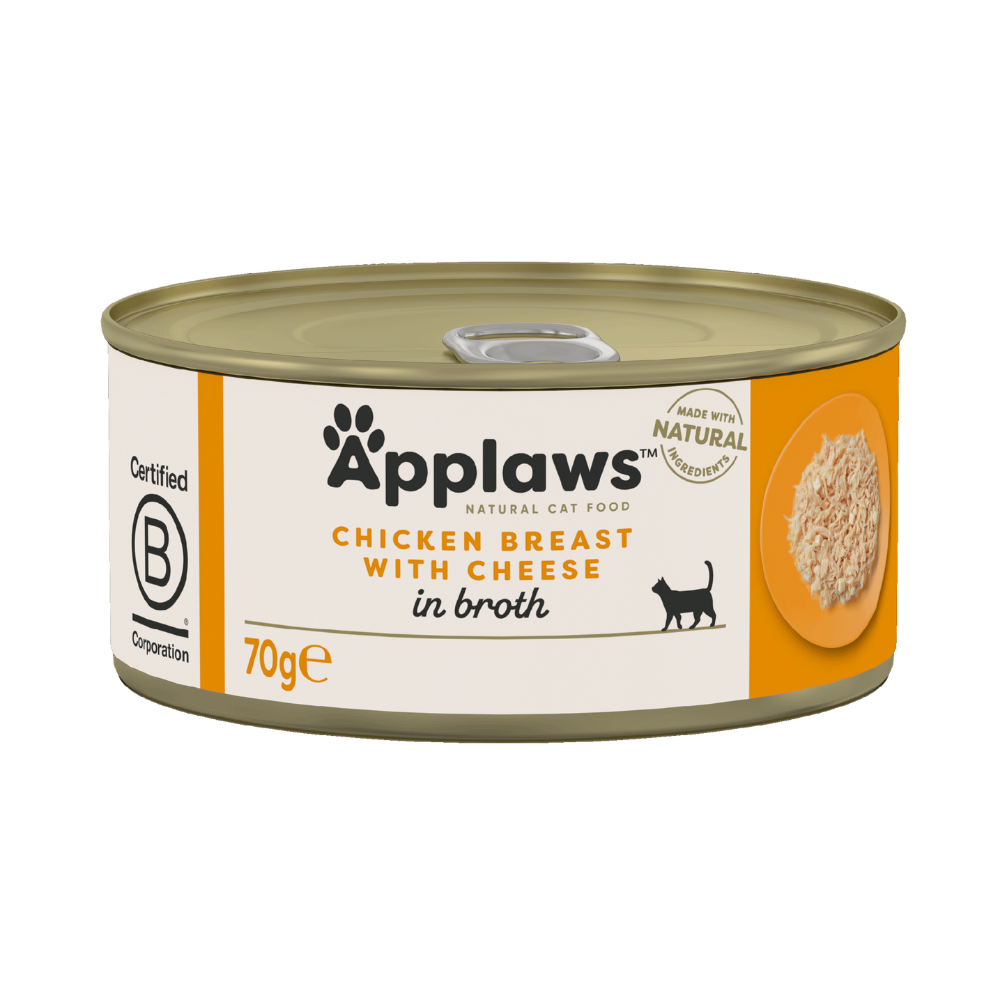 Applaws Cat Tin 70g Chicken with Cheese