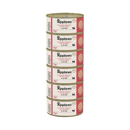Applaws Cat Tin 70g Chicken with Duck