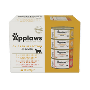 Applaws Cat Tin 70g Multipack Chicken