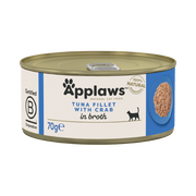 Applaws Cat Tin 70g Tuna with Crab