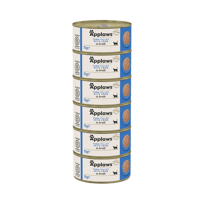 Applaws Cat Tin 70g Tuna with Crab
