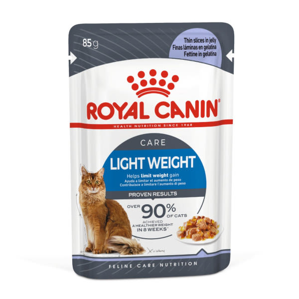 Royal Canin Ultra Light Weight Care Adult Cat Wet Food - Jelly