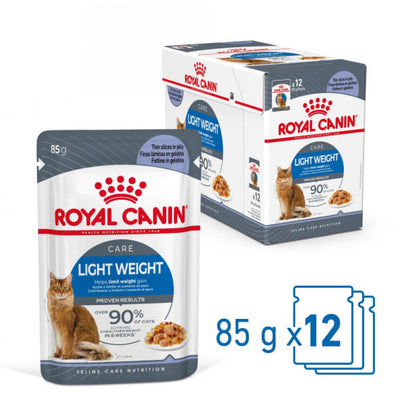 Royal Canin Ultra Light Weight Care Adult Cat Wet Food - Jelly