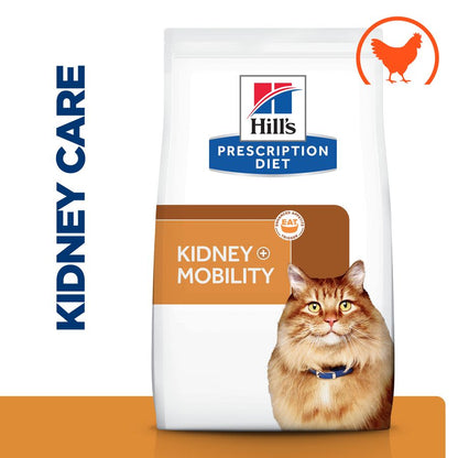 Hill's Prescription Diet Kidney k/d + Mobility Joint Care Dry Cat Food - Chicken