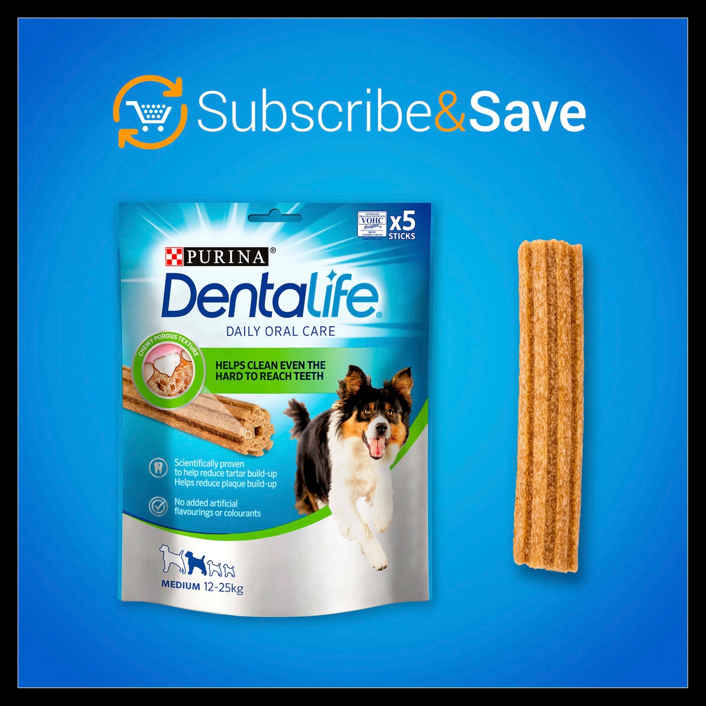 Purina Dentalife Daily Medium Dog Chews Treat
