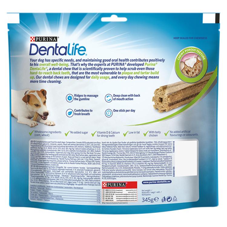 Purina Dentalife Daily Small Dog Chews Treat