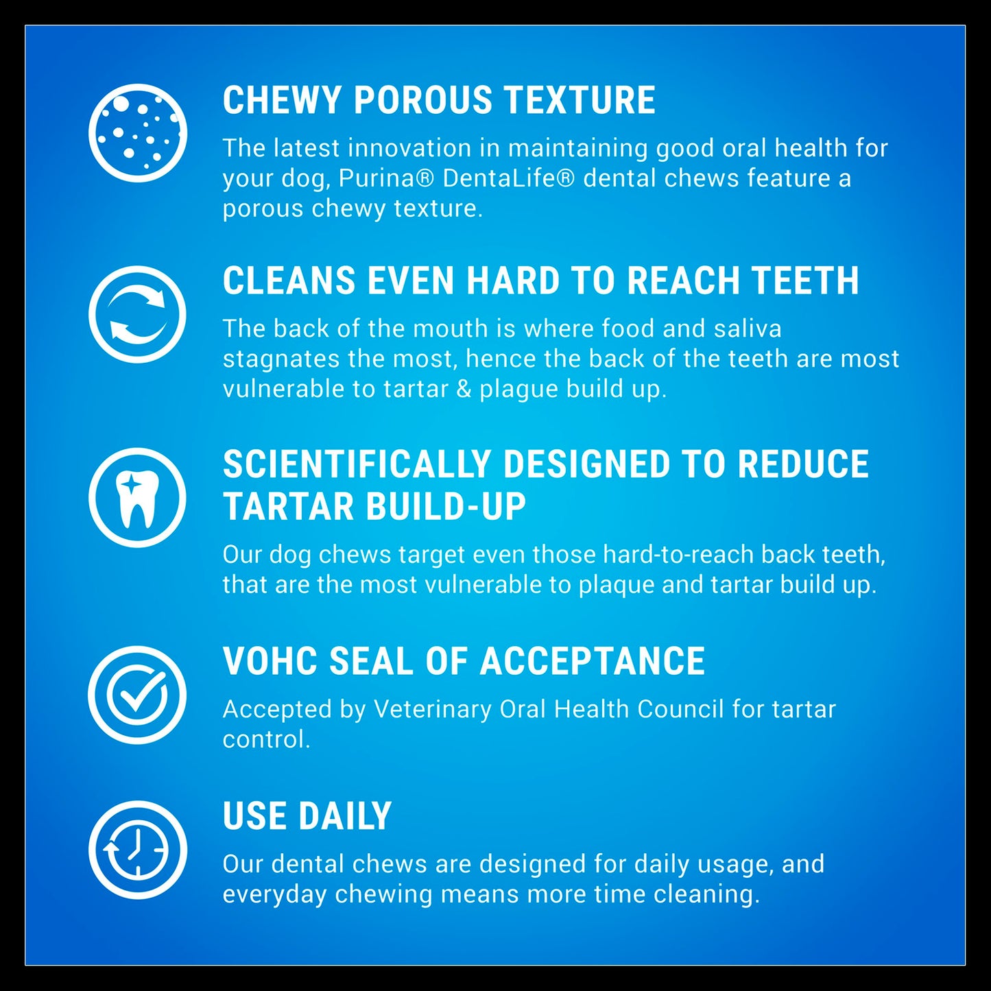 Purina Dentalife Daily Small Dog Chews Treat