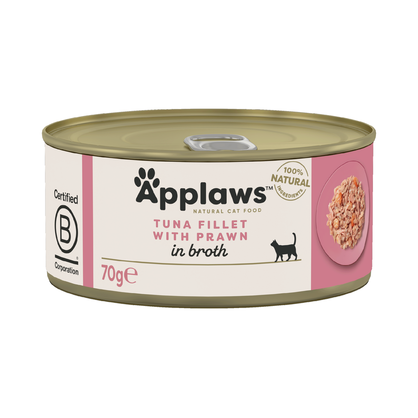Applaws Cat Tin 70g Tuna with Prawn
