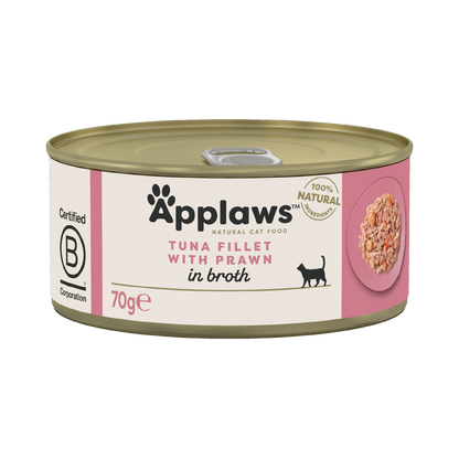 Applaws Cat Tin 70g Tuna with Prawn