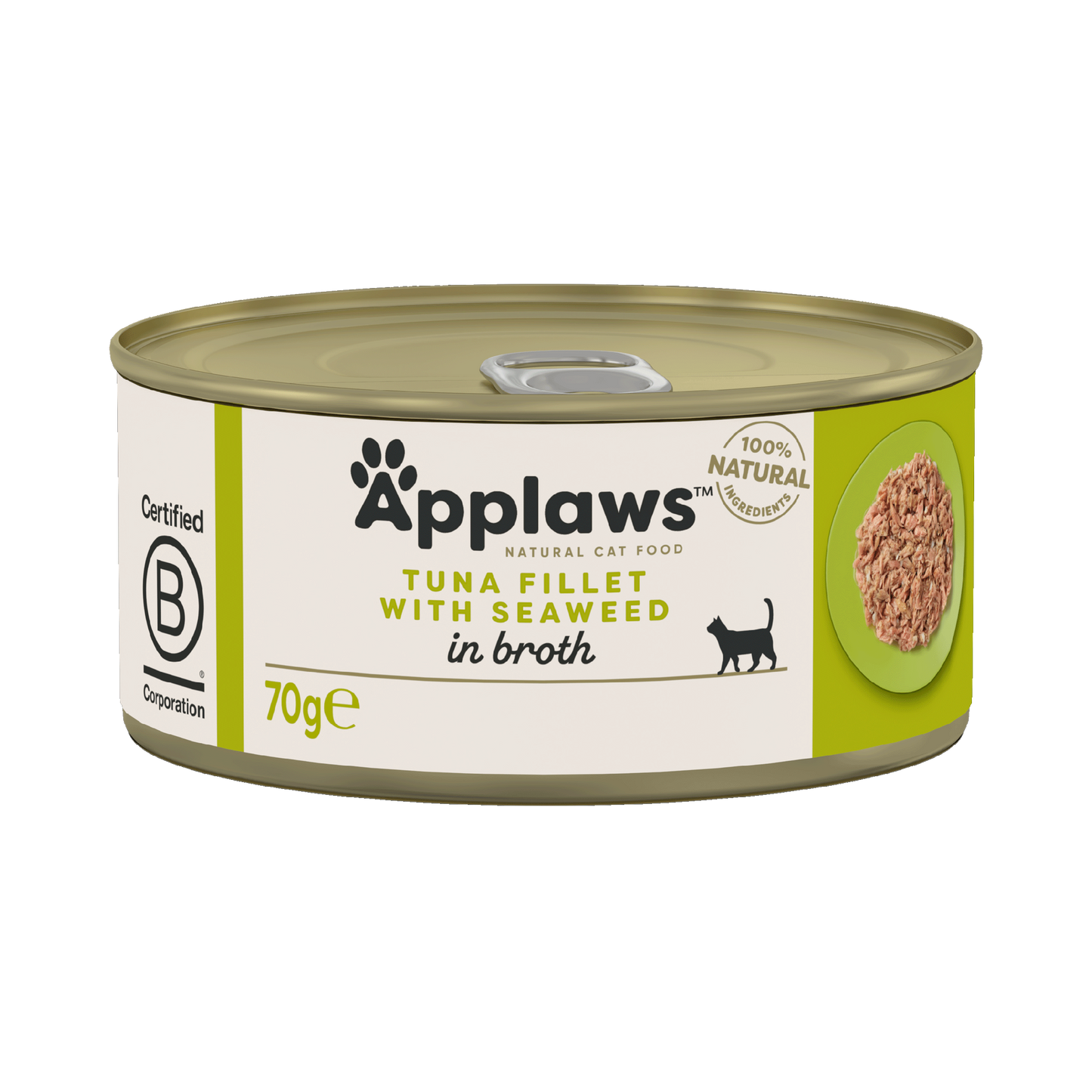 Applaws Cat Tin 70g Tuna with Seaweed