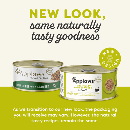 Applaws Cat Tin 70g Tuna with Seaweed