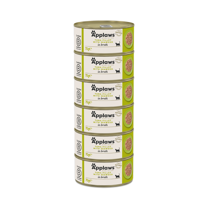 Applaws Cat Tin 70g Tuna with Seaweed