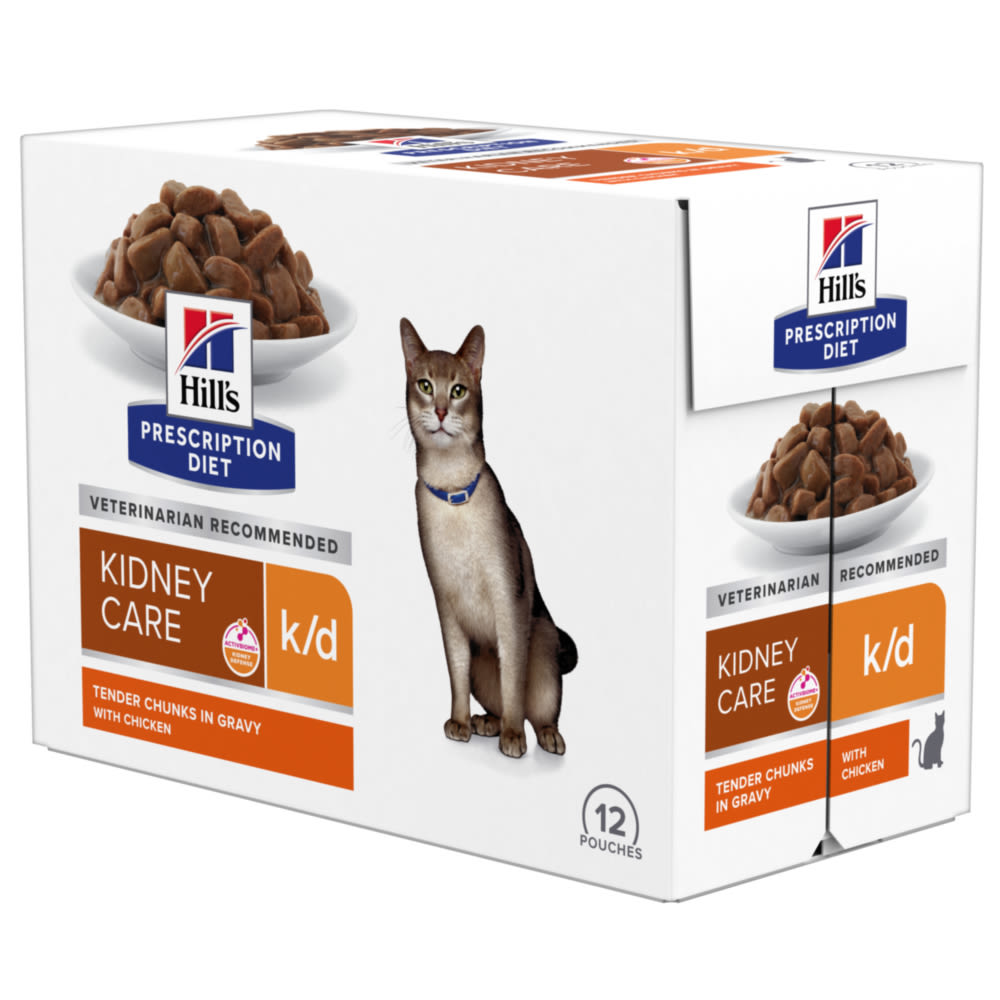Hill's Prescription Diet k/d Kidney Care Wet Cat Food - Chicken
