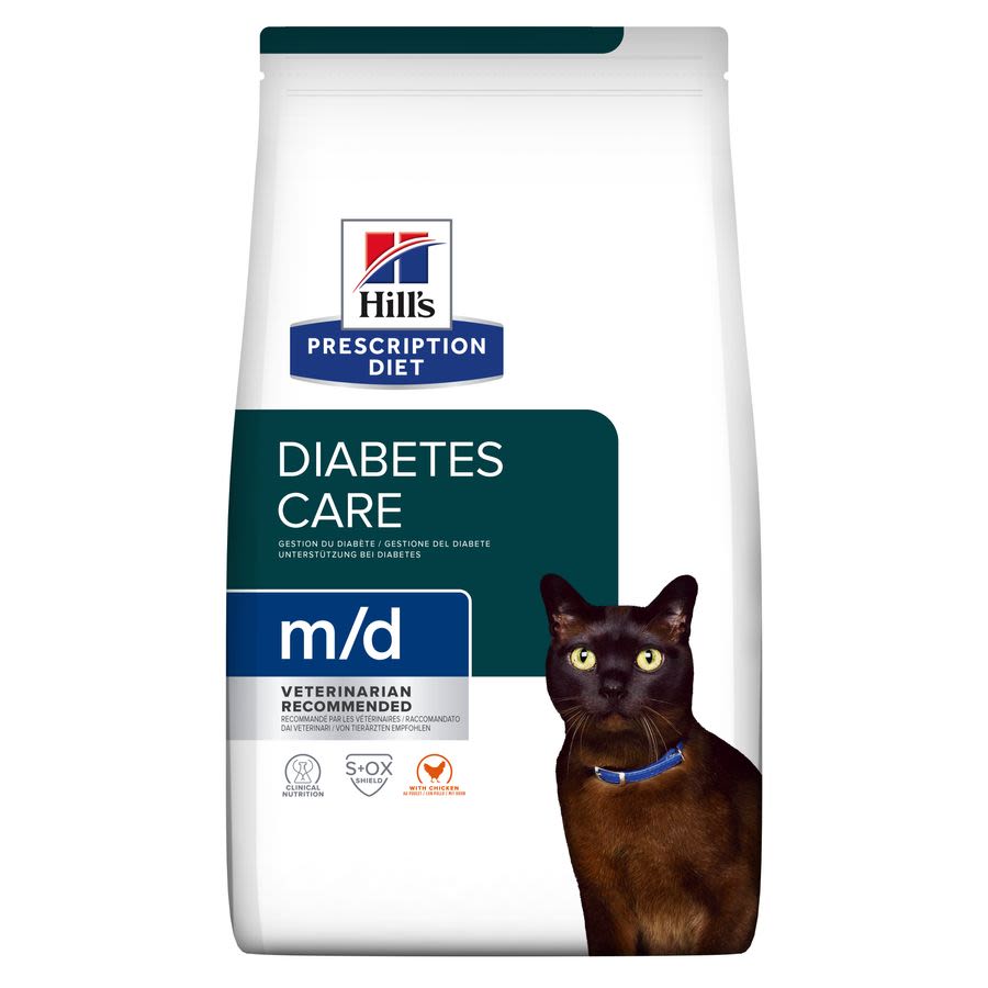 Hill's Hill'S Prescription Diabetes Care Chicken Adult Dry Cat Food pet food packaging