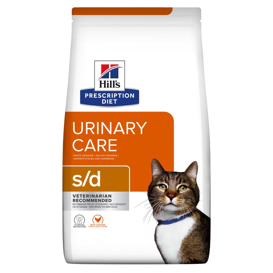 Hill's Hill'S Prescription Urinary Care Chicken Turkey Adult Dry Cat Food pet food packaging