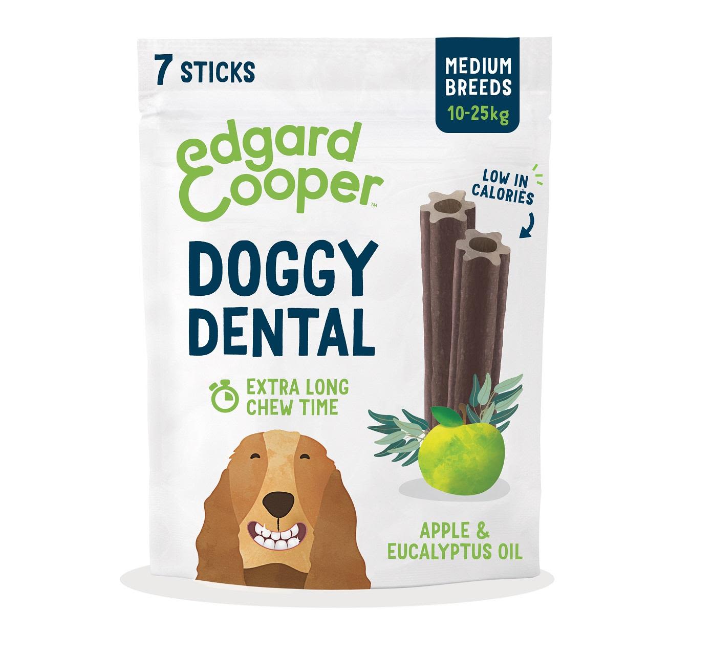 Edgard & Cooper Apple & Eucalyptus Medium Doggy Dental Treat