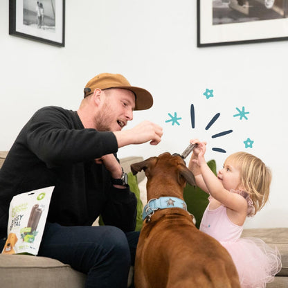 Edgard & Cooper Apple & Eucalyptus Large Doggy Dental Treat