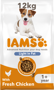 Iams for Vitality Adult Light in Fat Dry Dog Food - Chicken