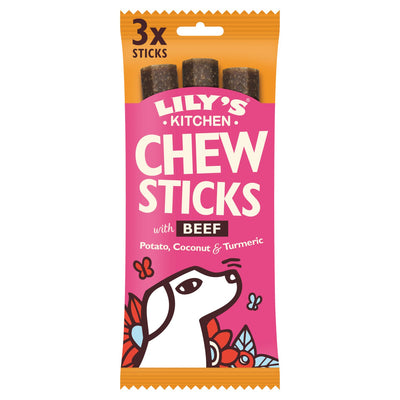 Lily's Kitchen Lily'S Kitchen Chew Stick Beef Adult Treat pet food packaging