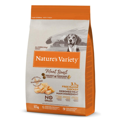 Nature's Variety Meat Boost Adult Dry Dog Food - Free Range Chicken
