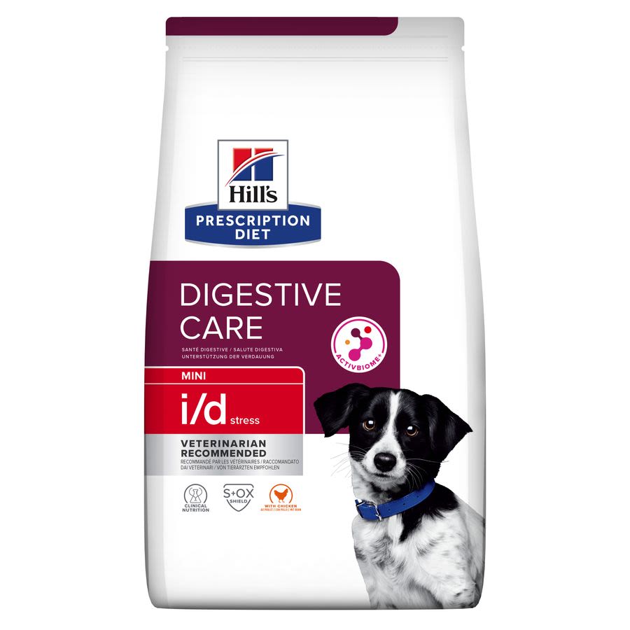 Hill's Hill'S Prescription Digestive Care Stress Chicken Adult Dry Dog Food pet food packaging