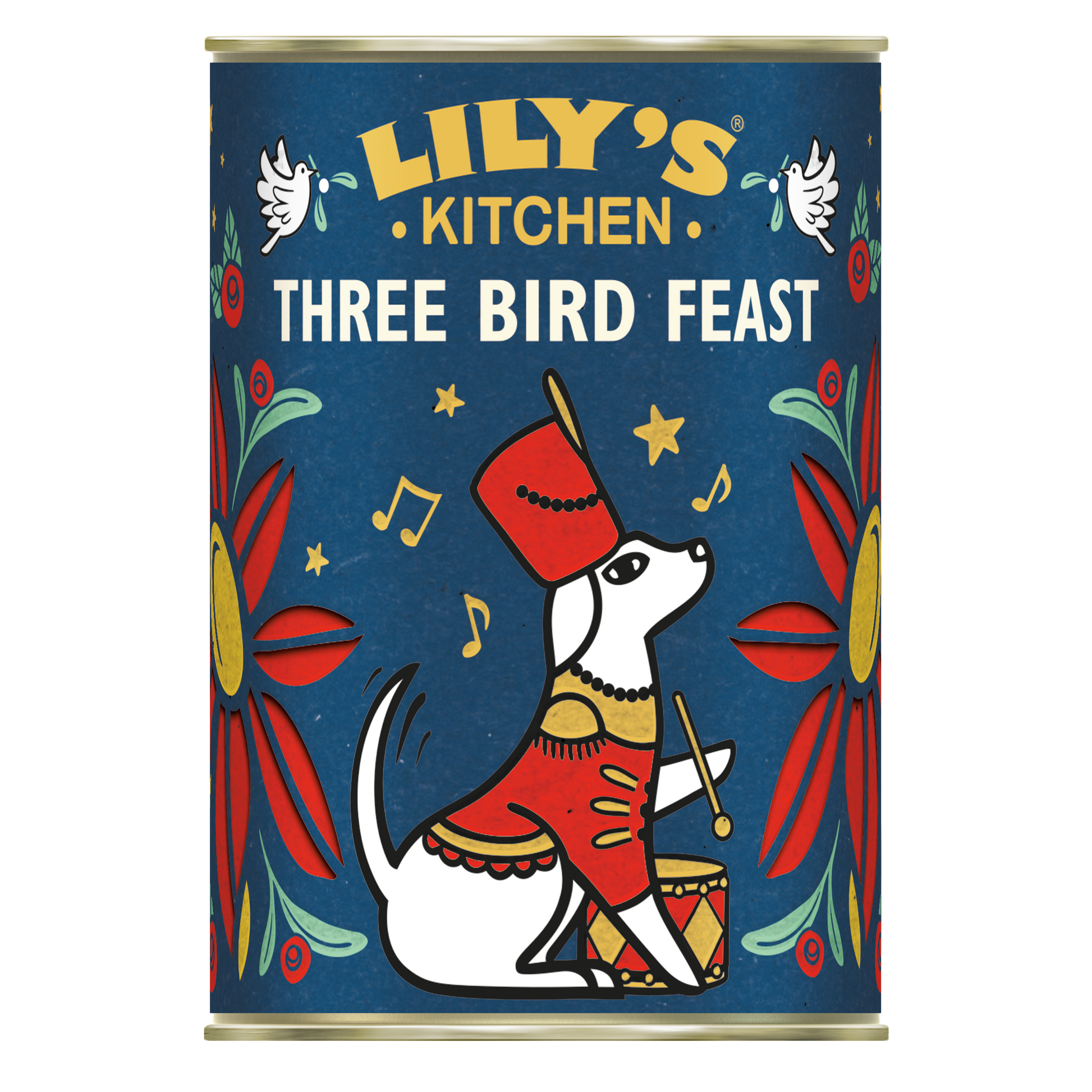 Lily's Kitchen Christmas Spectacular Wet Dog Food - Three Bird Feast