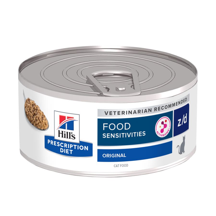 Hill's Hill'S Prescription Sensitivities Adult Wet Cat Food pet food packaging