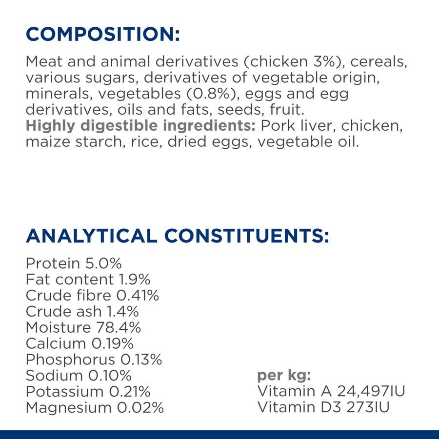 Hill's Prescription Diet i/d Low Fat Digestive Care Adult/Senior Wet Dog Food - Chicken, Vegetables & Rice Stew 12 x 354g