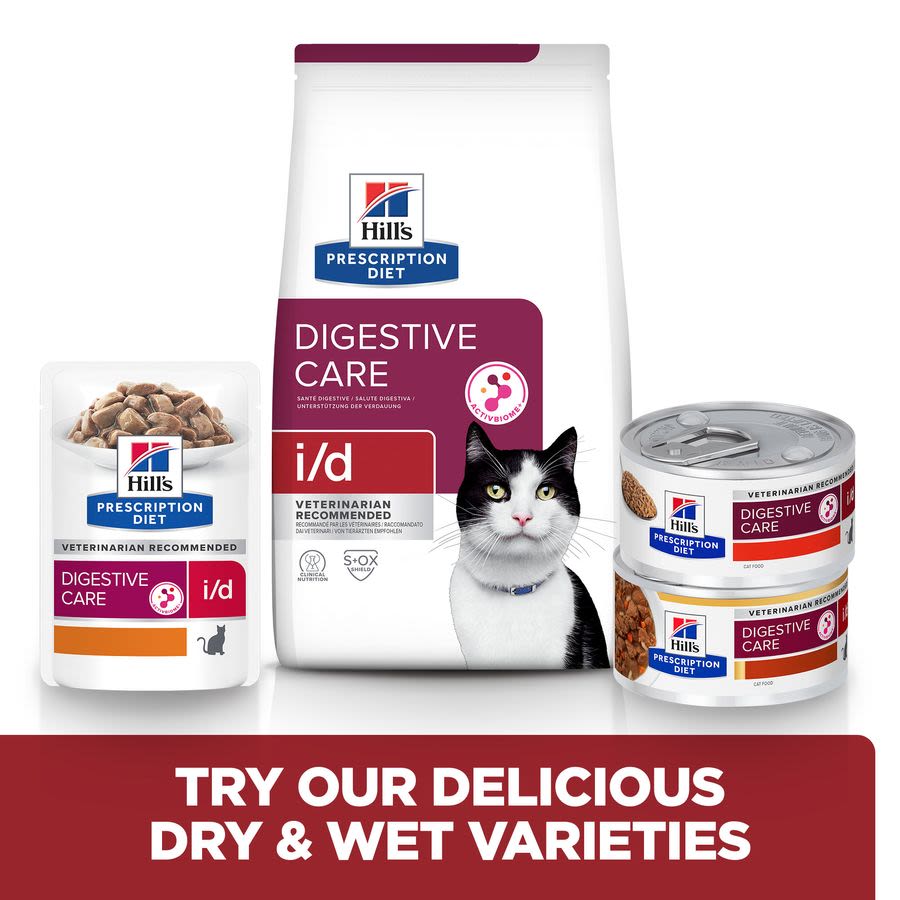 Hill's Prescription Diet i/d Digestive Care Wet Cat Food with Chicken