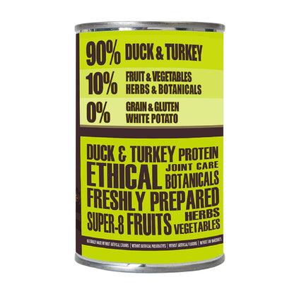AATU Adult Duck & Turkey Wet Dog Food Tins