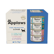 Applaws Cat Tin 70g Multipack Fish Selection