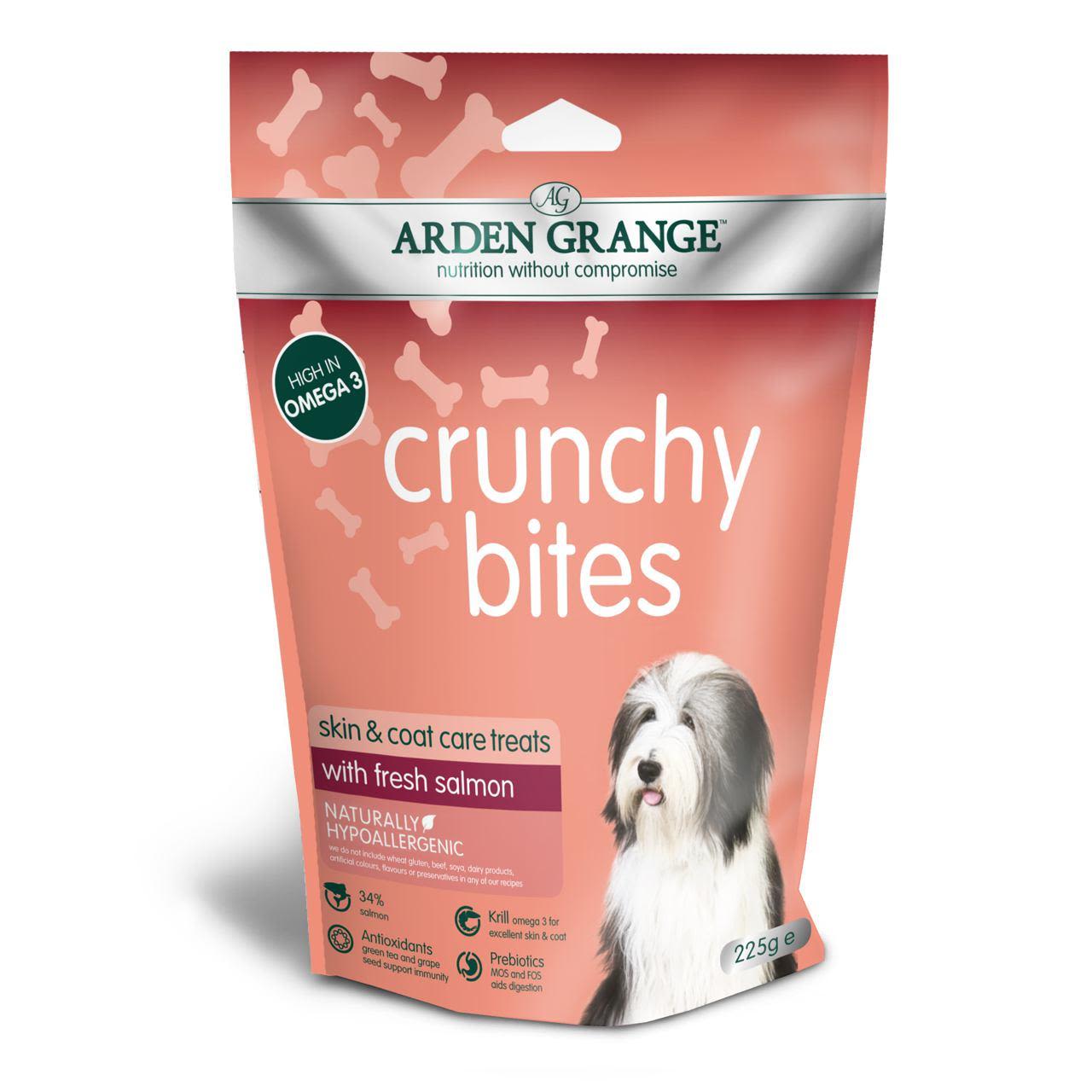 Arden grange Arden Grange Crunchy Bites Salmon Adult Treat Dog Food pet food packaging