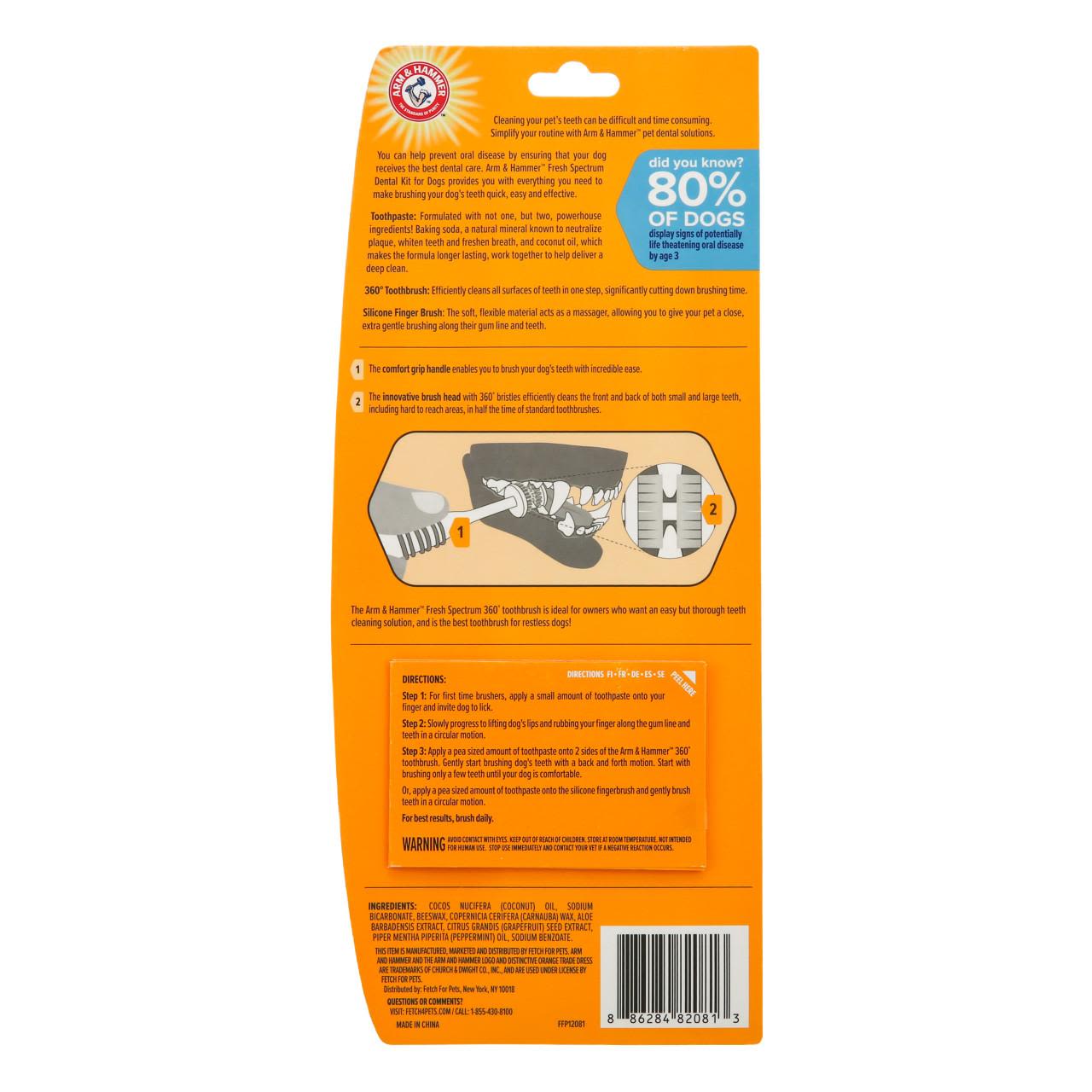 Arm & Hammer Fresh Coconut Dental Kit Dog