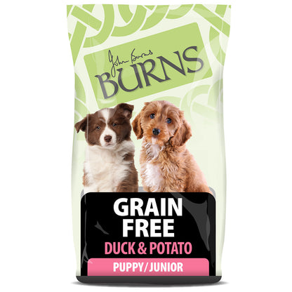 Burns Free From Puppy Duck and Potato Dry Dog Food