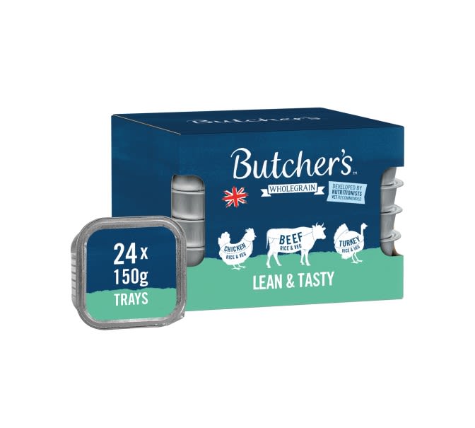 Butcher's Lean & Tasty Low Fat Dog Food Trays