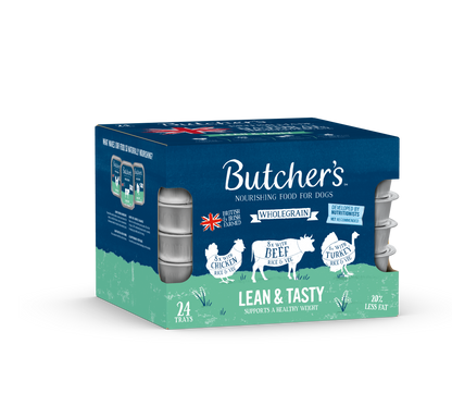 Butcher's Lean & Tasty Low Fat Dog Food Trays