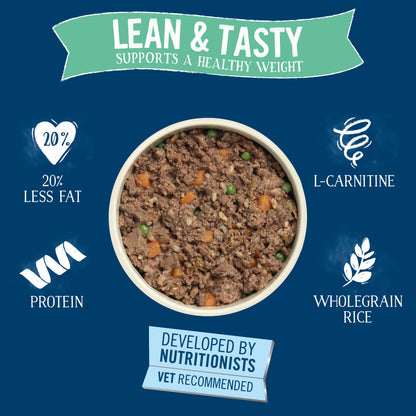Butcher's Lean & Tasty Low Fat Dog Food Trays