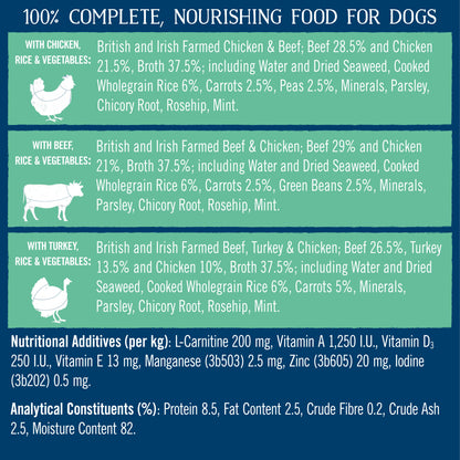 Butcher's Lean & Tasty Low Fat Dog Food Trays