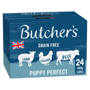 Butcher's Puppy Perfect Dog Food Tins