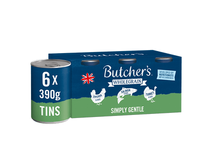 Butcher's Wholegrain Simply Gentle Adult Wet Dog Food 6 Pack