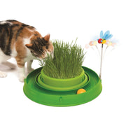 Catit Play Circuit With Green Grass Cat Toy