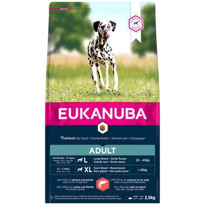 Eukanuba Adult All Breeds Salmon & Rice Dry Dog Food