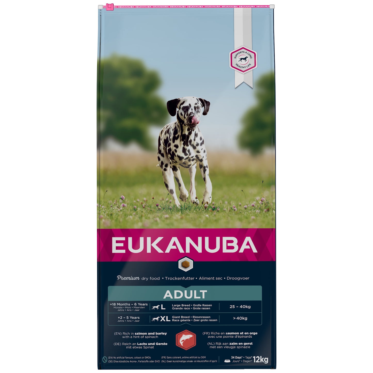 Eukanuba Adult All Breeds Salmon & Rice Dry Dog Food