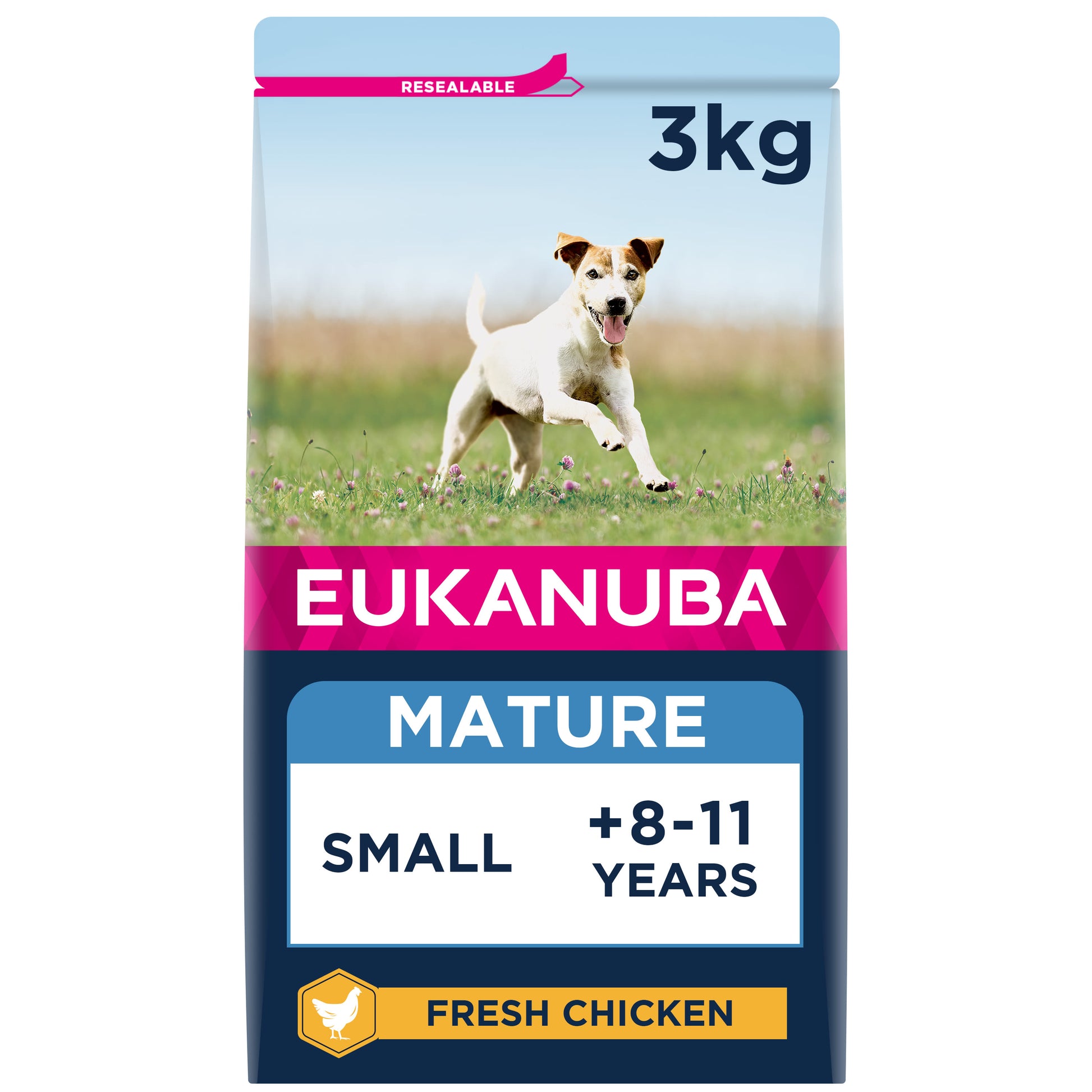 Eukanuba Eukanuba Chicken Senior Dry Dog Food pet food packaging