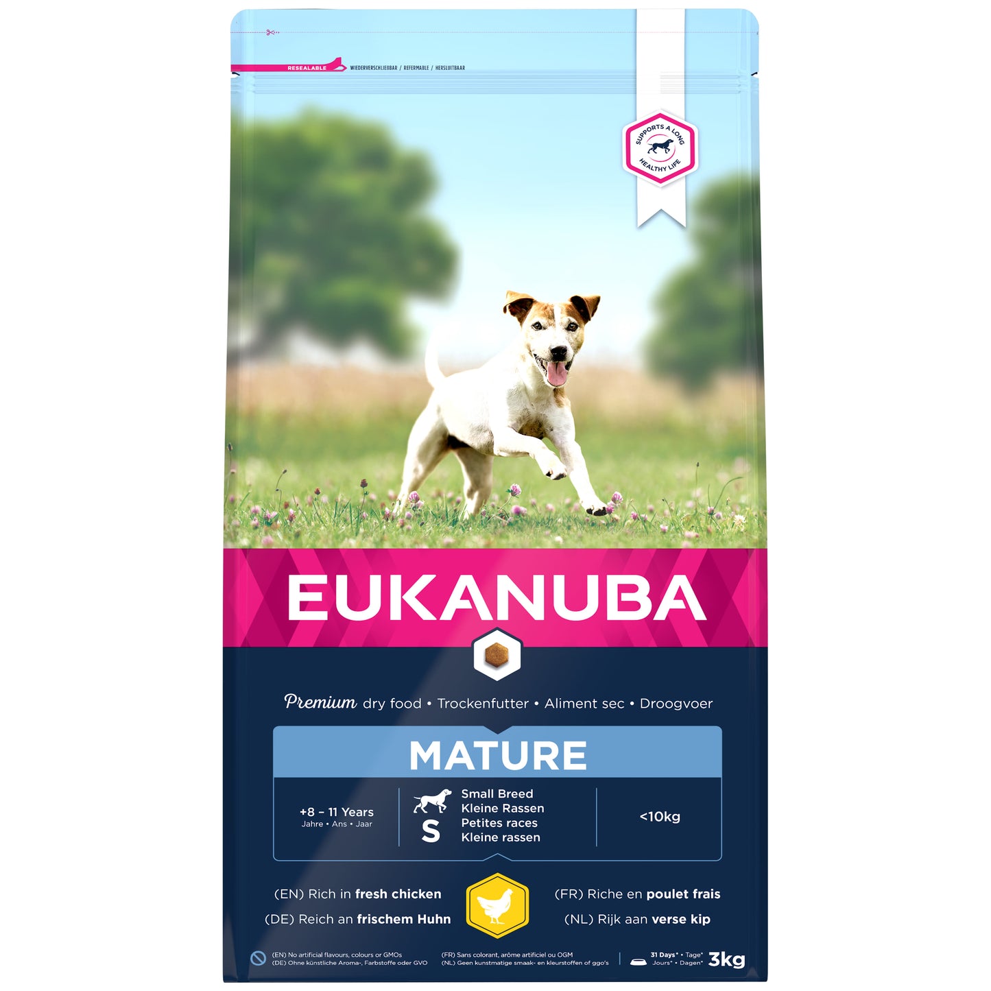 Eukanuba Mature Small Breed Chicken Dry Dog Food
