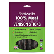 Feelwells 100% Meat Venison Sticks Dog Treat