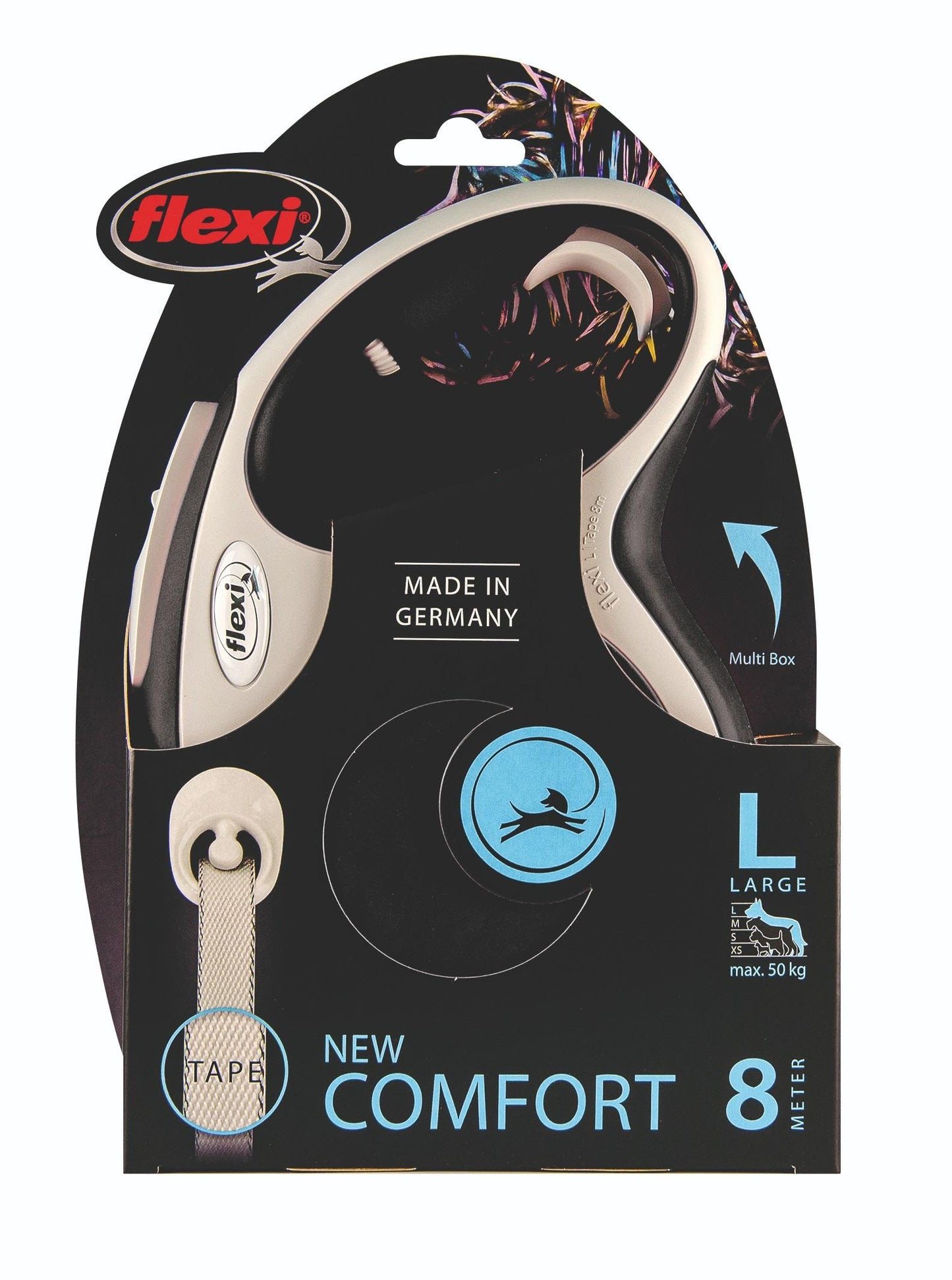 Flexi New Comfort L Tape Black