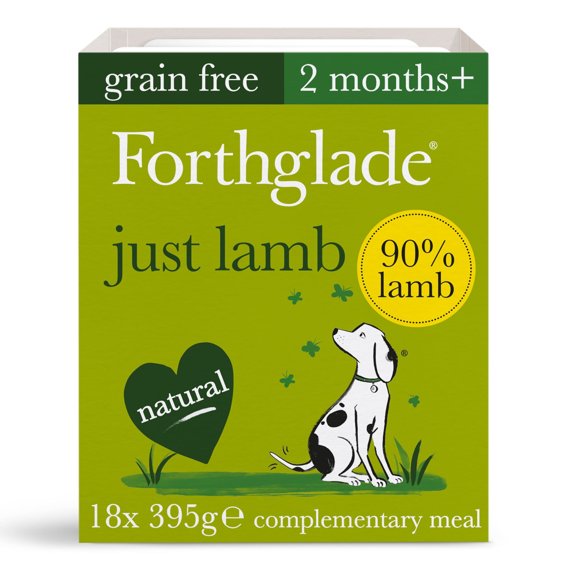 Forthglade Forthglade Lamb Adult Wet Dog Food pet food packaging