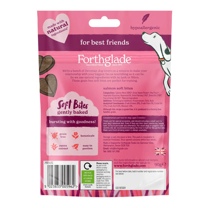 Forthglade Natural Soft Bites Dog Treats - Salmon