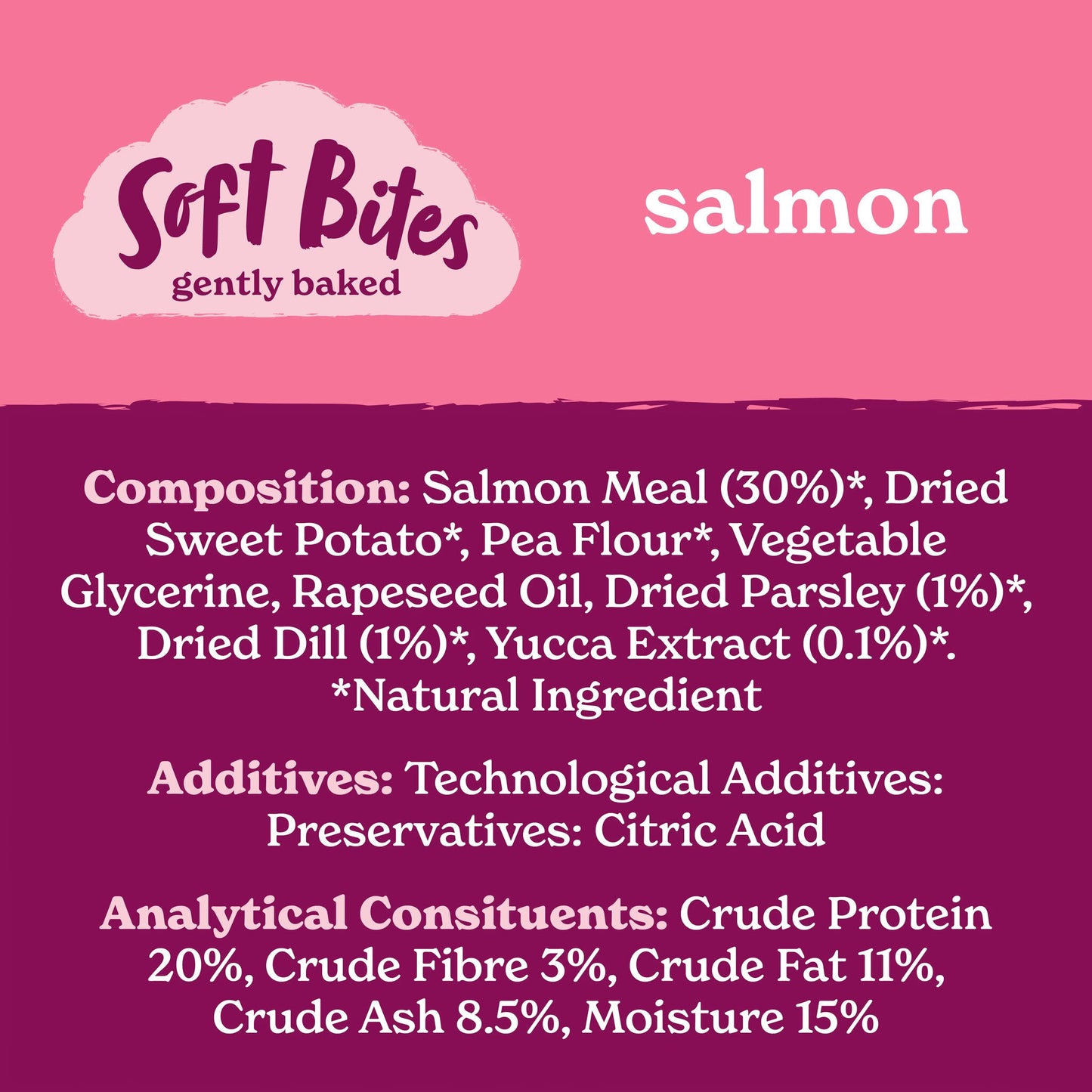 Forthglade Natural Soft Bites Dog Treats - Salmon